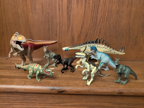 Lotto giocattoli dinosauri - 8,