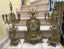 Set Orologio + 2 Candelabri