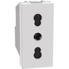  Bticino MatixGO 2P+T P17/11 bianca JW4180 Presa bipasso 16A