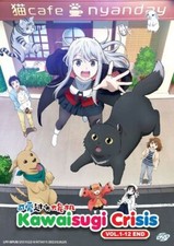 KAWAISUGI CRISIS - COMPLETE ANIME TV SERIES DVD BOX SET (1-12 EPS) SHIP FROM UK