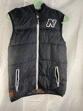 Cappotto Nerf Gillet ragazzo taglia 8-9 anni nero giacca senza maniche
