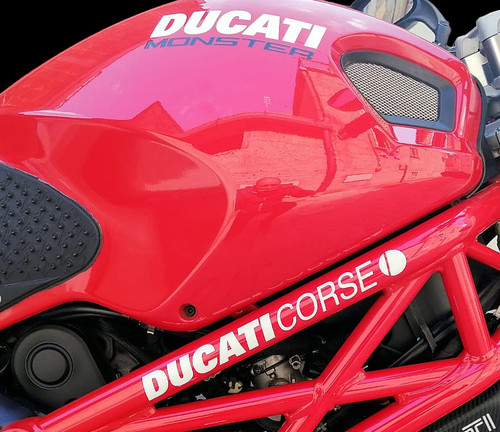 Adesivo ducati corse per - adesivo,