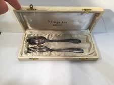 Antico Cofanetto Cucchiaio E