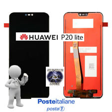 DISPLAY LCD HUAWEI P20 LITE ANE-LX1 TOUCH SCREEN SCHERMO MONITOR VETRO NERO