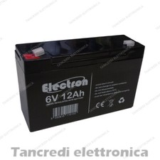 Batteria 12a piombo peg - 6v,