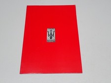 MASERATI MERAK KHAMSIN KYLAMI QUATTROPORTE CARTELLINA CON DEPLIANT BROCHURE (1)