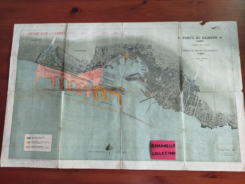 Mappa porto genova agosto - di,
