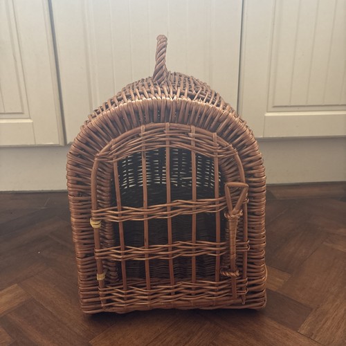 Cestino gatto vimini - cestino,
