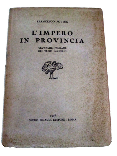 Jovine francesco impero in - jovine, francesco-l’impero