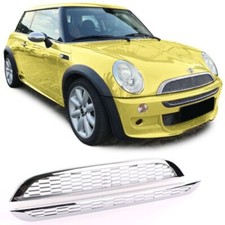 Griglia sportiva cromata per cofano e paraurti per Mini R50 R53 Cooper 01-06