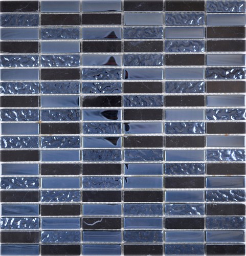 Mosaico vetro bacchette - vetro,