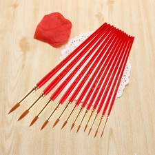 12pcs pennello per in nylon