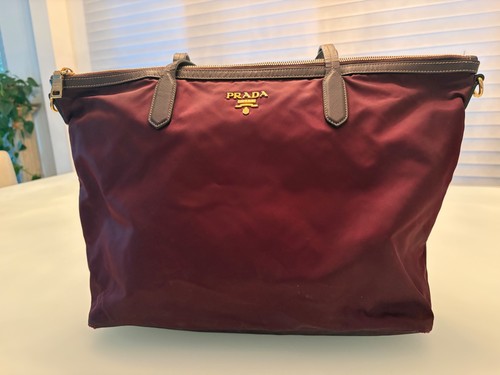Borsa prada vintage borgogna - vintage,