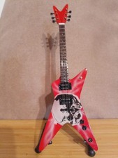 Dimebag Darrell Black Label Society Red Thunder Washburn 25 cm modello + supporto 10-106