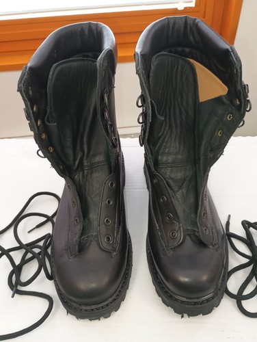 Anfibi militari pelle - in,