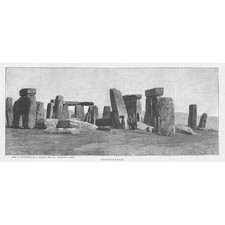 STONEHENGE - Stampa antica