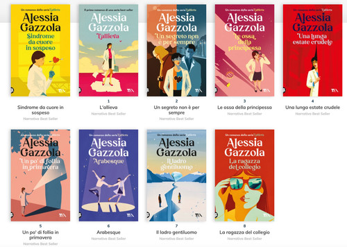 Alessia gazzola 9 romanzi - gazzola,,