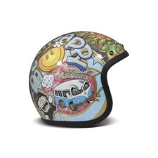 Casco Jet Cafe Racer DMD RETRO