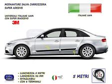 Modanature AUDI A4 esterne laterali in gomma per adesivi salva paraurti tuning
