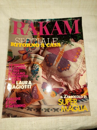 Rivista rakam settembre 1985 - settembre,