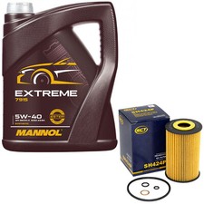 Kit Olio Motore 5W-40 5 Litri