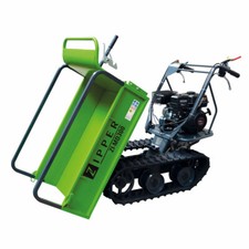 Zipper mini dumper cingolato dumper incl. targa di sgombero minidumper carriole ZI-MD300 