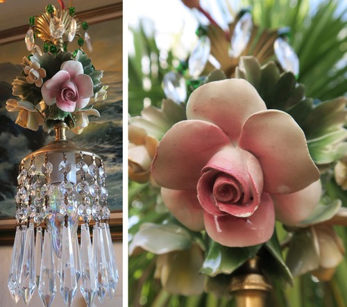 Porcelain capodimonte pink - porcelain,