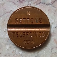 Gettone telefonico 7611 - gettone, segno
