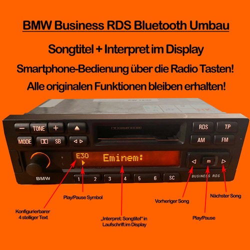 Bmw business rds conversione - bmw,