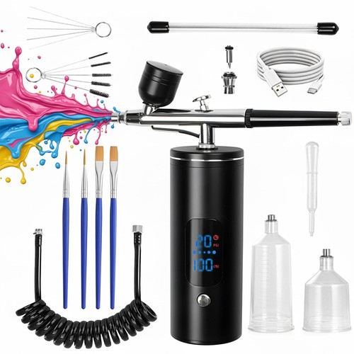 Kit aerografo con - 2x(kit,
