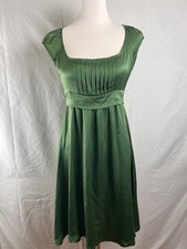 MARELLA VESTITO SMANICATO DONNA ABITO TG 42 WOMAN CASUAL VINTAGE DRESS SETA