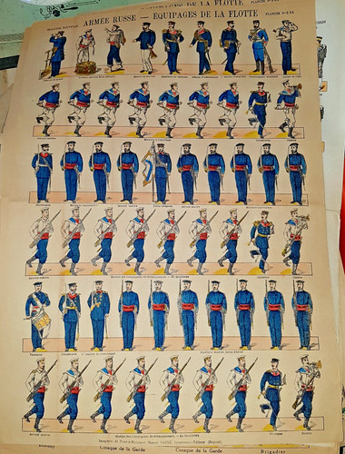 Uniforme planche image épinal - planche,