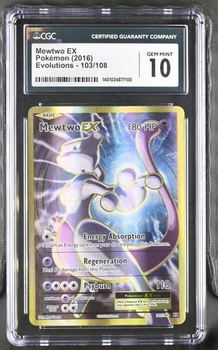 Cgc mewtwo 103 - 10, ex