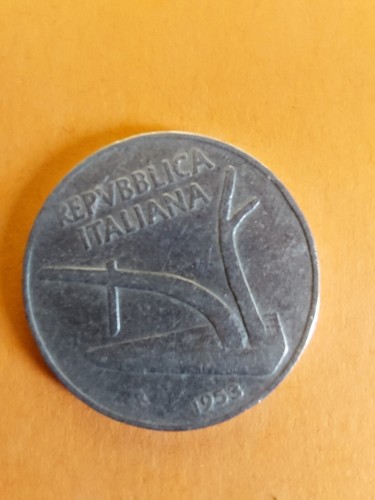 Moneta repubblica italiana - repubblica, 10