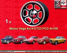 1 Cerchio Momo Vega Alfa Romeo 6x14 Giulia GT GTA Wheel Felge llanta jante