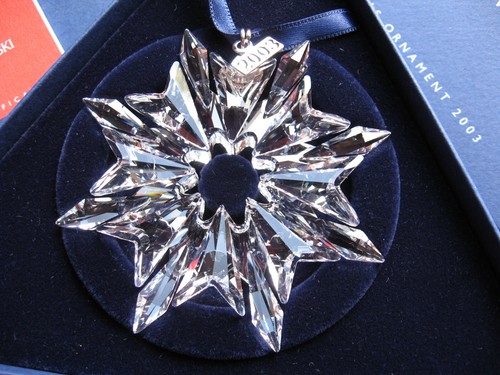 Swarovski ornamento natale - swarovski,
