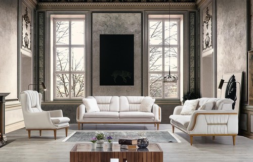 Divano moderno bianco - , lusso