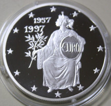 Andorra 10 Diners 1997 Argento