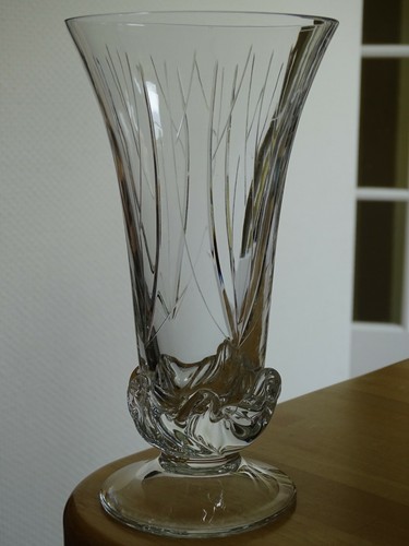 Daum ancien vase cristal - daum,