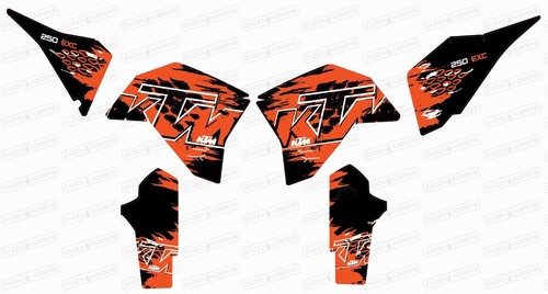 Graphic kit for ktm - kit,
