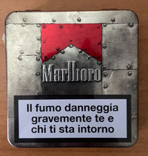 PACCHETTO IN METALLO MARLBORO ROSSO VUOTO EDIZIONE LIMITATA