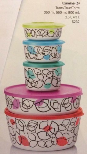 Tupperware set ciotole - tupperware"set, 5