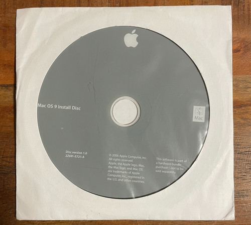 Dvd mac os9 - mac,