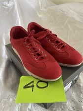 Scarpe rosse camoscio fx - in,