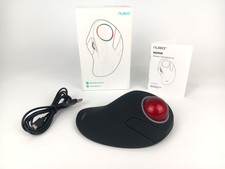 Nulea M505B Mouse Trackball Wireless Ergonomico RGB Ricaricabile - PALLA ROSSA