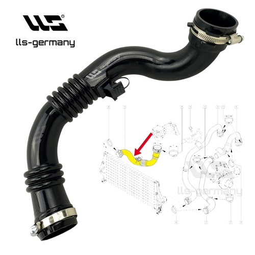 Tubo turbo intercooler - , per