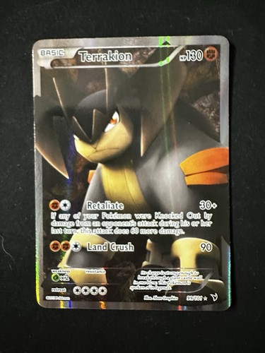 Carta pokémon tcg terrakion - pokémon,
