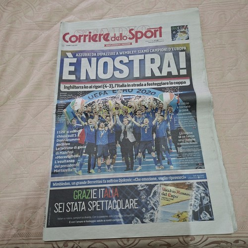 Giornale corriere dello - corriere, sport