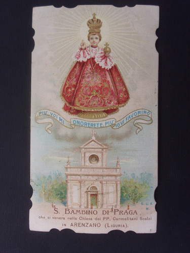 Santino bambino di praga - s.,