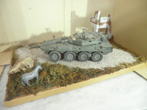 Diorama tank 35 soldatini - diorama,